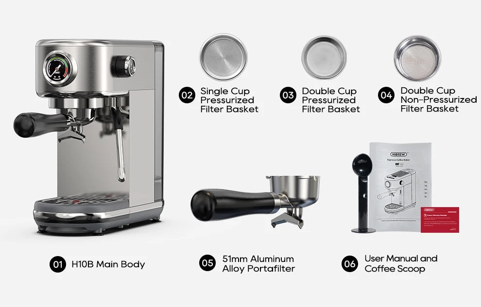 Semi-Automatic Espresso Machine