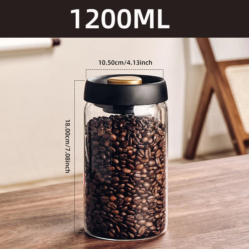 Vacuum Glass Jar