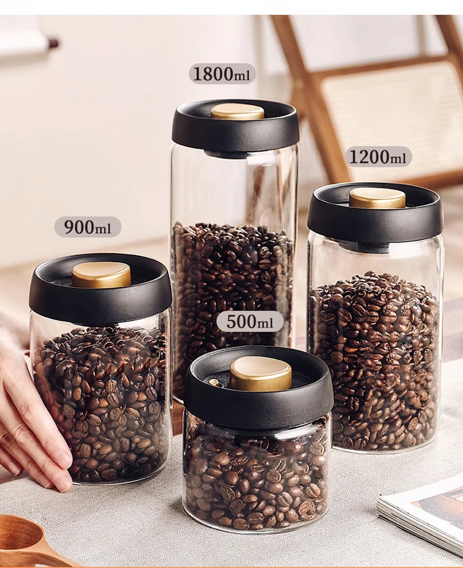 Vacuum Glass Jar