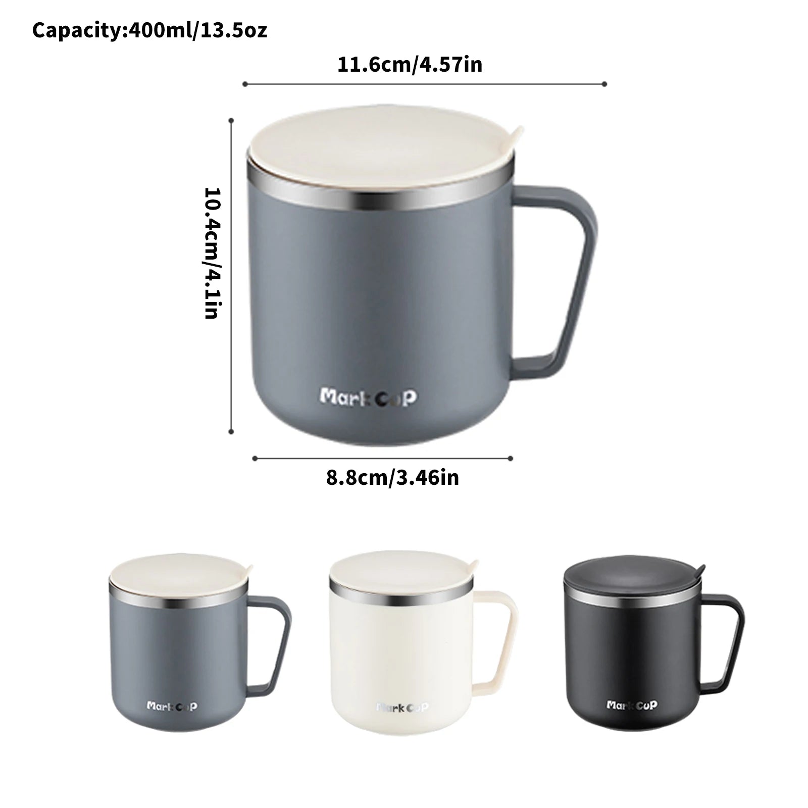 400ml Insulated Coffee Mug